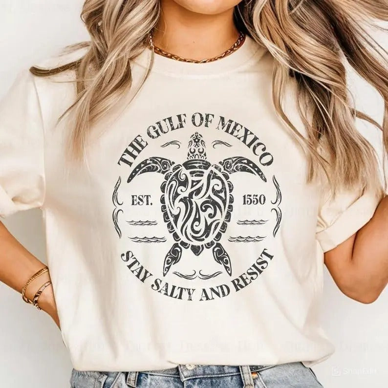 Gulf of Mexico Since 1550 Shirt, Mexico Gift for Mexican Lover, Gulf Coast Shirt, For Men For Women Hoodie, Sweatshirt