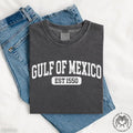 Gulf of Mexico T-shirt, Gulf of Mexico Est 1550 Shirt, Gulf Coast T-shirt, Mexican Beach Crewneck Tee, Liberal Gift...