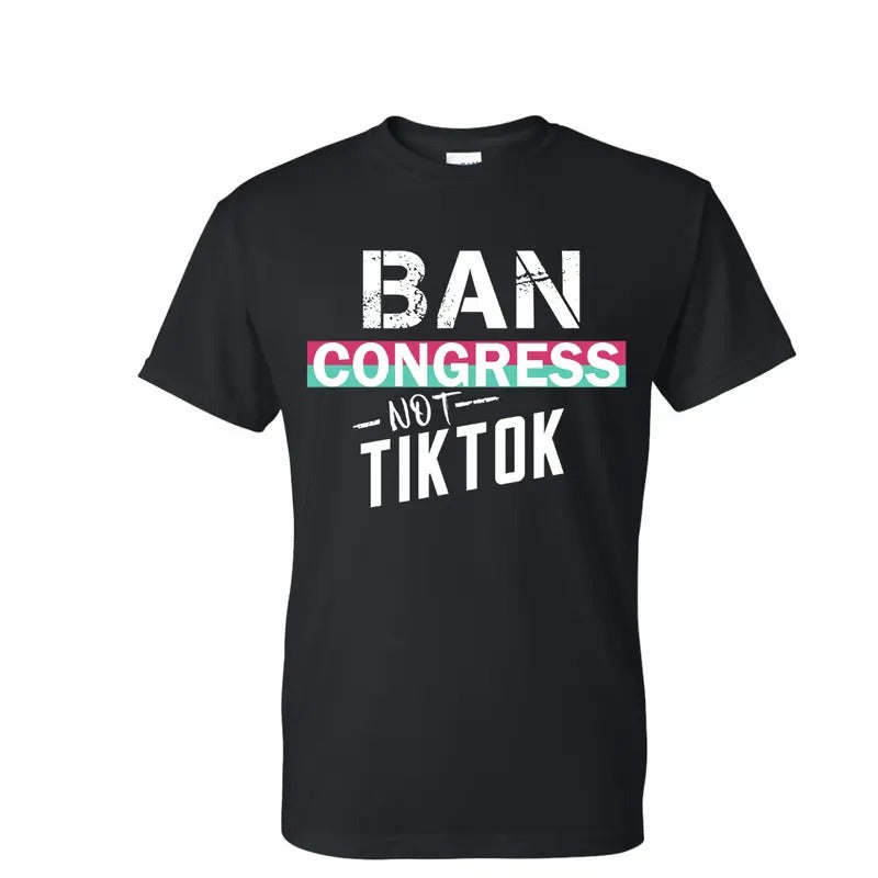Gunpla brand Congress not Tiktok T-Shirt DryBlend Moisture Wicking TShirt Patriotic Shirt Adult Tee Genx Crewneck Hoodie,...