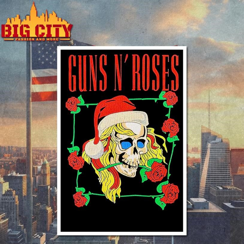 Guns N’ Roses Holiday Skull Shirt