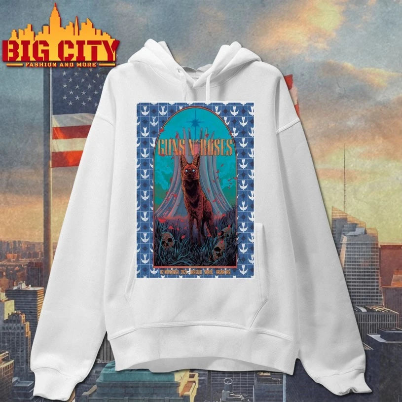 Guns N’ Roses Nov 2 2025 Brasília Event Poster shirt