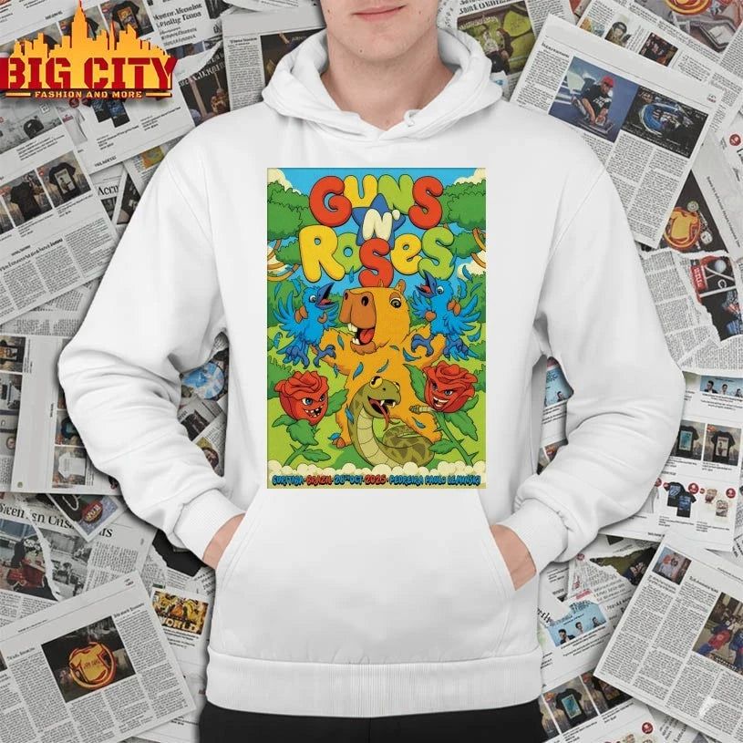 Guns N’ Roses Oct 28 2025 In Curitiba Brazil Poster shirt