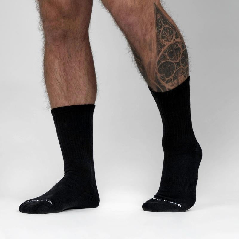 Gymreapers Performance Crew Socks - Black, Plain, Summer T-Shirts, Hoodie, Sweatshirt | RetroVerseTees.com