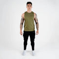 Gymreapers Plain OD Green Cotton Muscle Tank for Men's Underwear T-Shirts, Hoodie, Sweatshirt | RetroVerseTees.com
