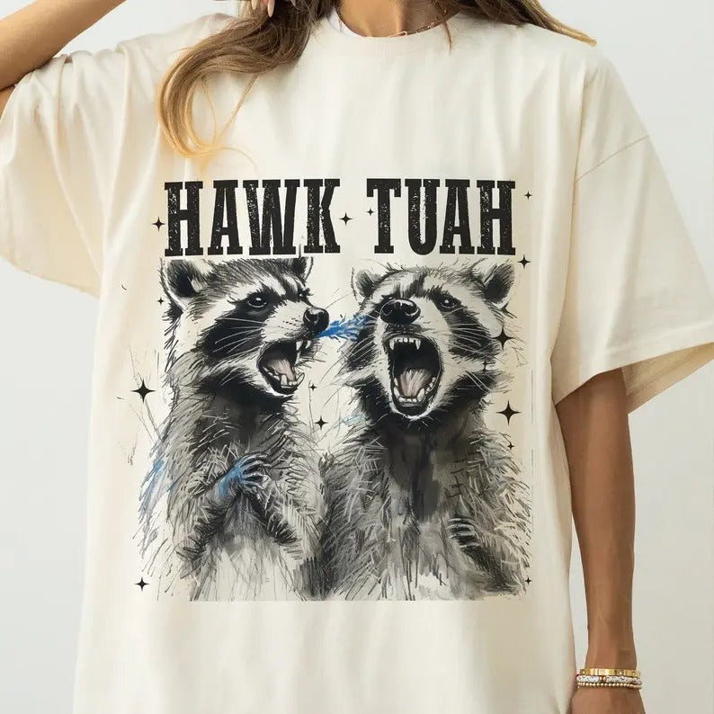 HAWK TUAH Spit On That Thang Tshirt, Funny Tshirt Casual Comfortable Hoodie, Sweatshirt | RetroVerseTees.com