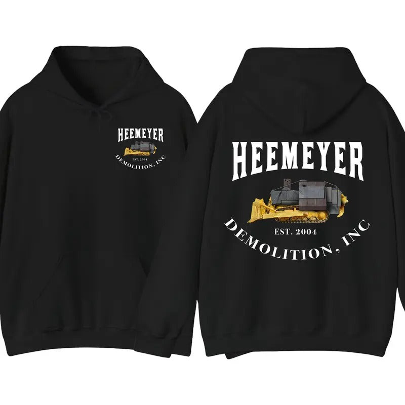 HEEMEYER DEMOLITION INC HOODIE, Libertarian, Marvin Heemeyer and Killdozer Hoodie T-Shirts, Sweatshirt | RetroVerseTees.com