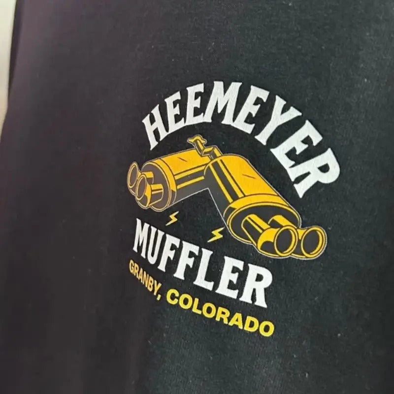 HEEMEYER MUFFLER shirt sleeve shirt, Unisex Cotton Fabric Hoodie, Sweatshirt | RetroVerseTees.com