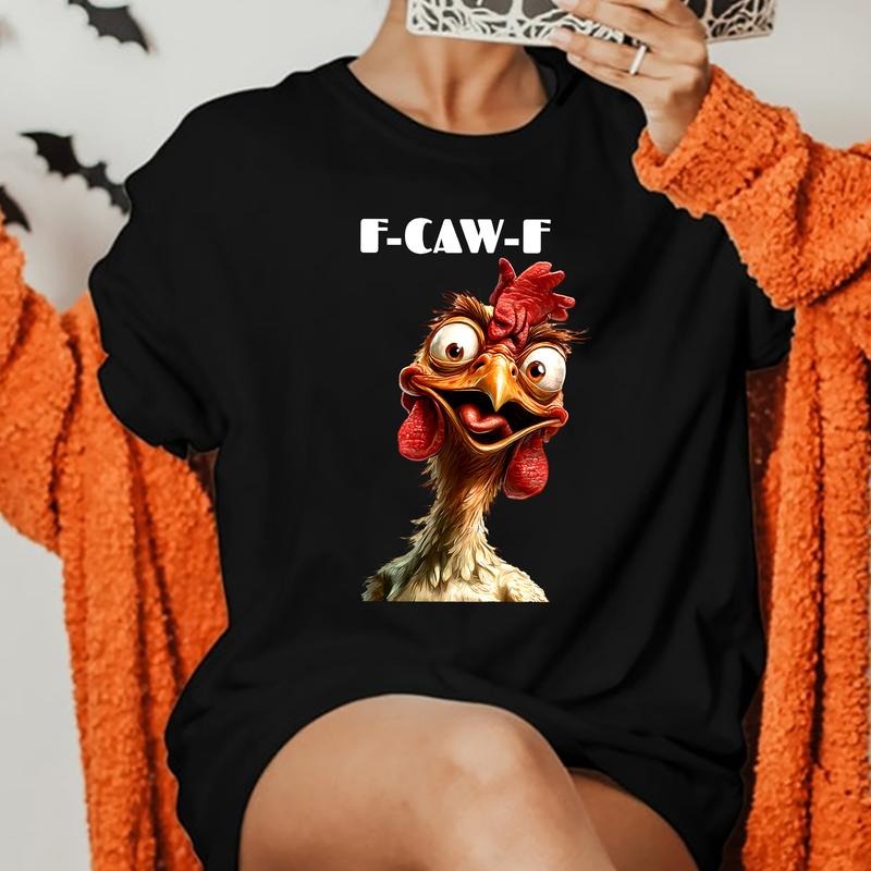 [HOT] Funny Fcawf Rooster Shirt, Chicken Head Hoodie, Fcawf Meme Tee Sweatshirt | RetroVerseTees.com