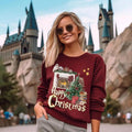 HP Christmas Sweatshirt, HP fans Shirt, HP Gift, Harry Sweatshirt, Hoodie | RetroVerseTees.com