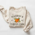 Hagrid's Pumpkin Patch Sweatshirt, Fall Sweatshirt, Halloween Sweatshirt, Book Lover Gifts, Thanksgiving 2024 T-Shirts,...