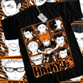 Haikyuu T-shirt Volleyball Kuroo Tetsurou Kozume Kenma Anime Shirt All Size Hoodie, Sweatshirt | RetroVerseTees.com
