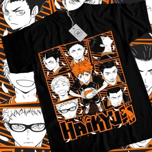 Haikyuu T-shirt Volleyball Kuroo Tetsurou Kozume Kenma Anime Shirt All Size Hoodie, Sweatshirt | RetroVerseTees.com