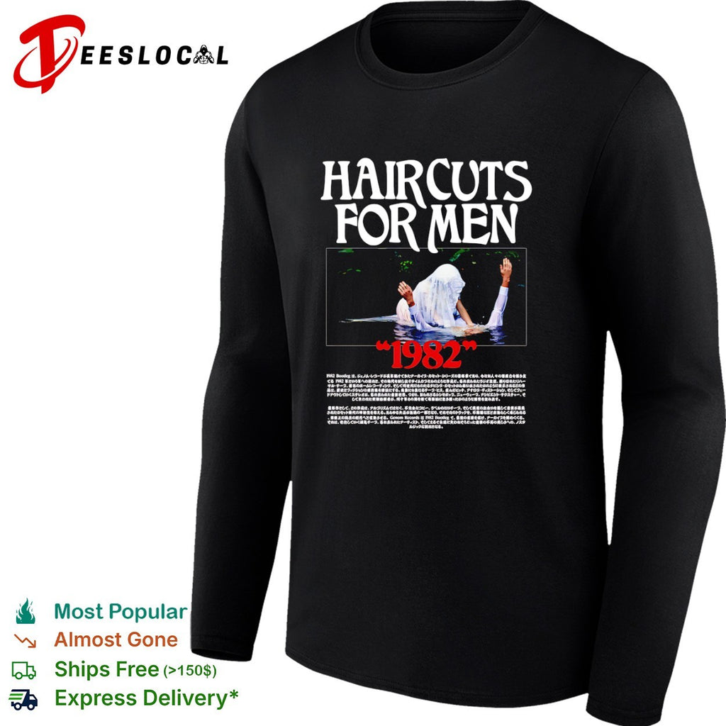 Haircuts for Men 1982 water album shirt