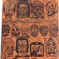 Halloween  Monster Max  Signed Woodcut Print T-Shirts, Hoodie, Sweatshirt | RetroVerseTees.com