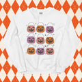 Halloween Candy Basket Crewneck -  Unisex Relaxed Fit Printed in USA Casual Comfort Cotton Top Athletic Boho Chic All...