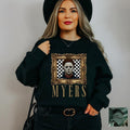Halloween Character Portraits Crewneck T-Shirts, Hoodie, Sweatshirt | RetroVerseTees.com