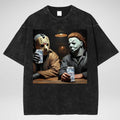 Halloween Cheer Shirt, Funny Brother Tee, Halloween Dinner Characters Shirt, Trending Tees Hoodie, Sweatshirt