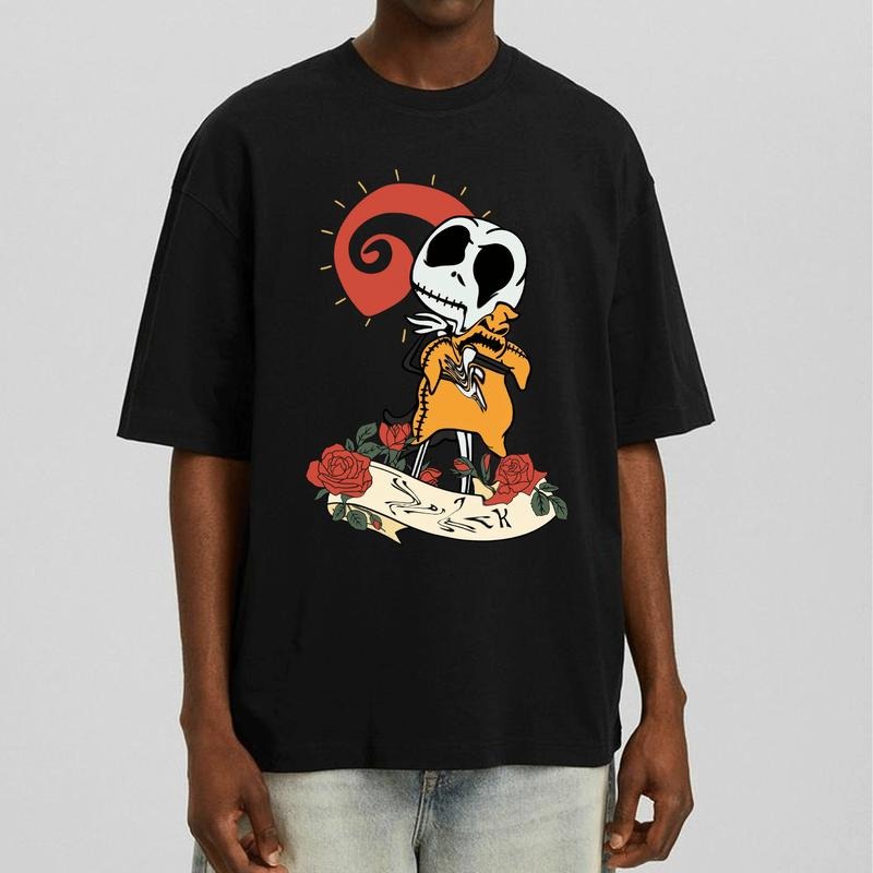 Halloween Couple Shirt, Gift For Him For Her, Couple Tee, Hallowen 2025 Shirt Hoodie, Sweatshirt | RetroVerseTees.com