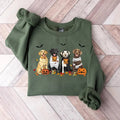 Halloween Dog Sweatshirt, Labrador Retriever Ghost Dogs sweatshirt, Halloween Sweatshirt, Halloween Sweater,Ghost...