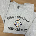 Halloween Floral Ghost Crewneck T-Shirts, Hoodie, Sweatshirt | RetroVerseTees.com