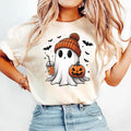 Halloween Ghost  Shirt, Cute Ghost Shirt, Womens Halloween Shirt, Cute Fall Shirt, Spooky Season Shirt, Gift For...