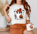 Halloween Ghost Shirt, Cute Halloween Shirt Hoodie, Sweatshirt | RetroVerseTees.com