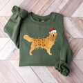 Halloween Golden Retriever Ghost Dog Sweatshirt for Men, Unisex Cotton Fabric T-Shirts, Hoodie | RetroVerseTees.com
