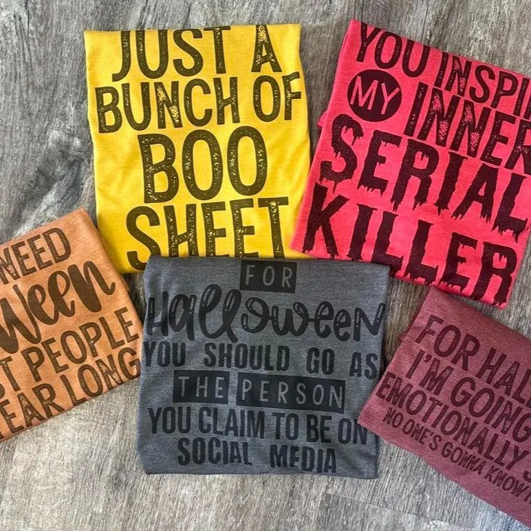 Halloween Graphic Tees - Snarky Shirts - Shirts for Women - Halloween Funny Shirts Hoodie, Sweatshirt | RetroVerseTees.com