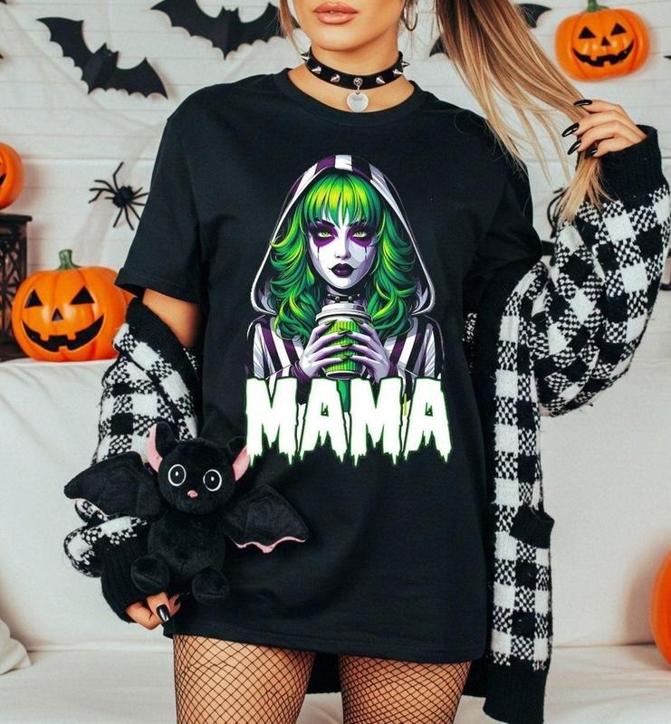 Halloween Horror Mama Tee, Spooky Mama Shirt, Halloween Graphic tee, Spoky season gift For man women DS39 Hoodie, Sweatshirt