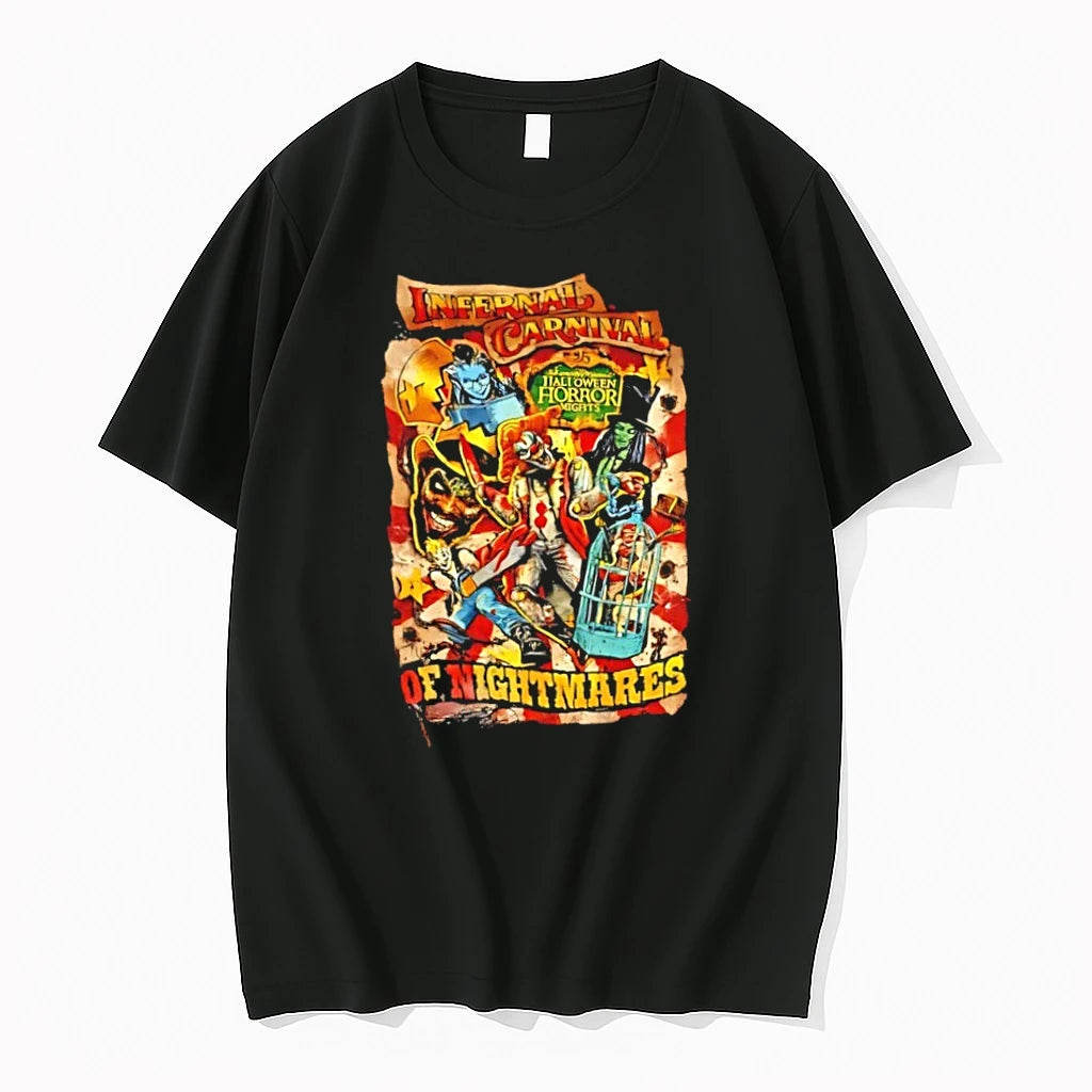 Halloween Horror Nights 2026 Infernal Carnival Of Nightmares Tshirts Sweater
