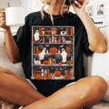 Halloween Library T-shirt, Ghost Books Halloween shirt, Teacher Halloween shirt, Book Lover shirt, Halloween Reading...