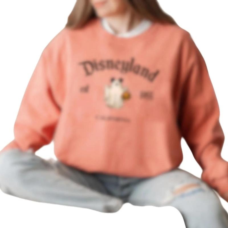 Halloween Magic Land Comfort Colors Sweatshirt, Cute Ghost Mouse Halloween Sweater, Halloween 2025 Gifts T-Shirts, Hoodie