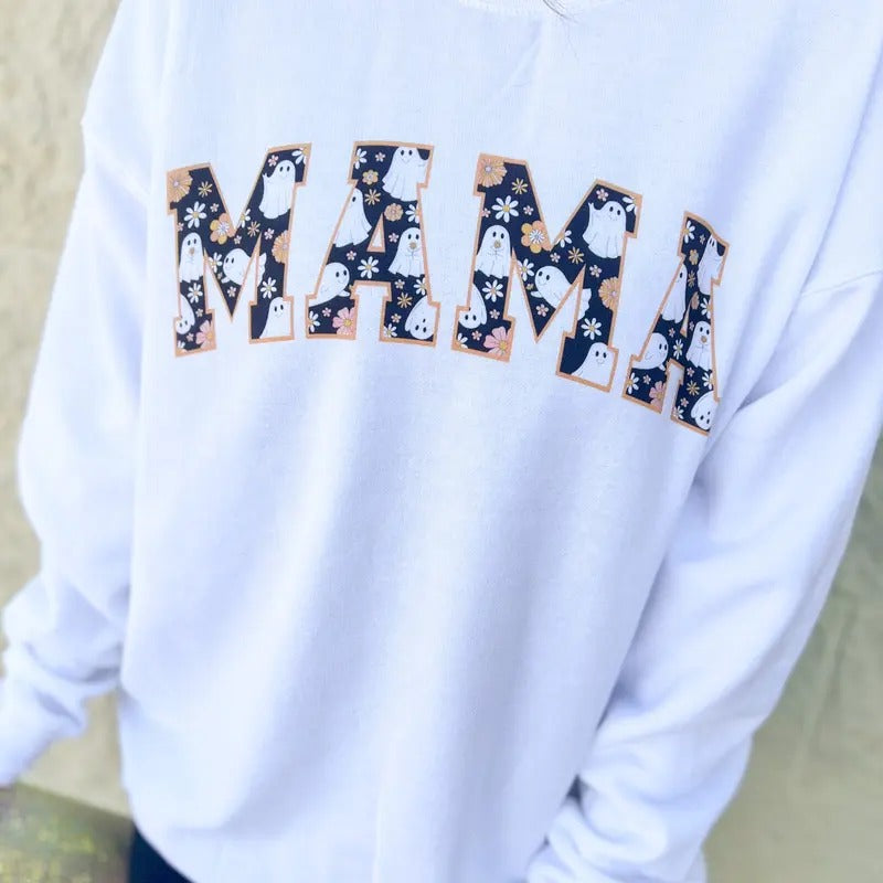 Halloween Mama Graphic Sweatshirt T-Shirts, Hoodie | RetroVerseTees.com