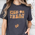 Halloween Pregnancy Announcement T-Shirt, Fall Halloween Baby Reveal  T-Shirt, October Pregnancy Announcement 2nd 3rd...