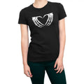 Halloween Skeleton Hand Heart Women's T-Shirt Casual Comfort Hoodie, Sweatshirt | RetroVerseTees.com