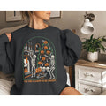 Halloween Sweatshirt, Tis the Season to be Creepy Sweatshirt, Dead Inside Sweater, Skeleton Hoodie, Funny Spooky Hoodie...