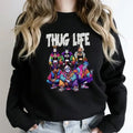 Halloween T-Shirt, Halloween Sweatshirt, Halloween Hoodie, Halloween Gift Shirt, Pink Coquette Shirt, Football Bow Tops...