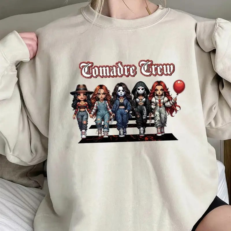 Halloween T-Shirt, Halloween Sweatshirt, Halloween Hoodie, Halloween Gift Sweaters | RetroVerseTees.com