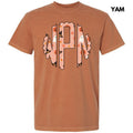 Halloween Things Monogram Comfort Colors T-Shirt 'NLB' Hoodie, Sweatshirt | RetroVerseTees.com