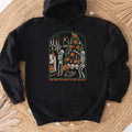 Halloween Tis the Season to be Creepy Hoodie, Dead Inside Sweatshirt, Skeleton Sweatshirt, Funny Spooky Sweater,...