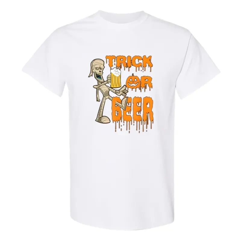 Halloween Trick or Beer T-Shirt