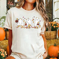 Halloween Winnie The P00h Ghost Shirt, Sp00ky Season Shirt, Halloween Women's Shirt, Cute Fall Autumn Leaf TShirt Unisex...