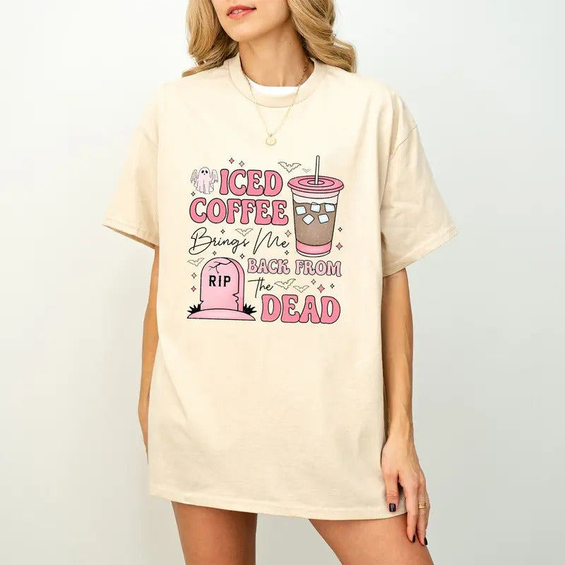 Halloween shirt,Halloween Coffee shirt,Spooky Season shirt,Retro Halloween shirt,Funny Halloween shirt,Halloween Shirt...
