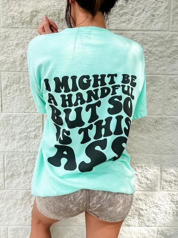 Handful Graphic Tee Hoodie, Sweatshirt | RetroVerseTees.com