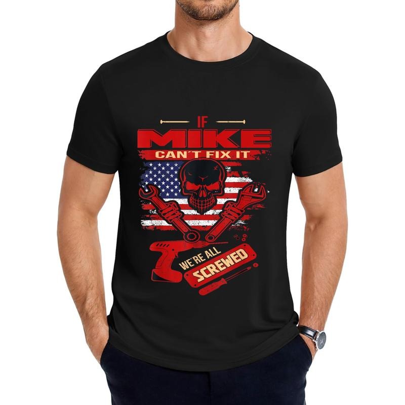 Handyman If MIKE Can'Lightsaber brand Fix Mouthless cat We're Spiky hair fighters Screwed Lightsaber brand-Shirt Hoodie,...