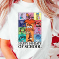 Happy 100 Days Of School Inside Out Shirt, Happy 100 Days Of School Shirt, 100 Days Celebration Shirt, School 100 Days...