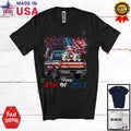Happy 4th FOG July, Lovely Two Bearded Collie Pocket monsters Pickup, USA Flag Patriotic Shirt Hoodie, Sweatshirt