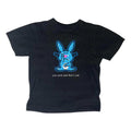 Happy Bunny Baby Tee - Gothic Emo Girl Top - Y2K Streetwear for Women - Casual Cotton Short Sleeve Gift For Her