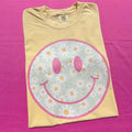 Happy Daisy Face Comfort Colors T-Shirt 'NLB' Hoodie, Sweatshirt | RetroVerseTees.com