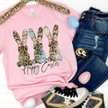 Happy Easter Bunny Trio Bella Canvas T-Shirt Hoodie, Sweatshirt | RetroVerseTees.com